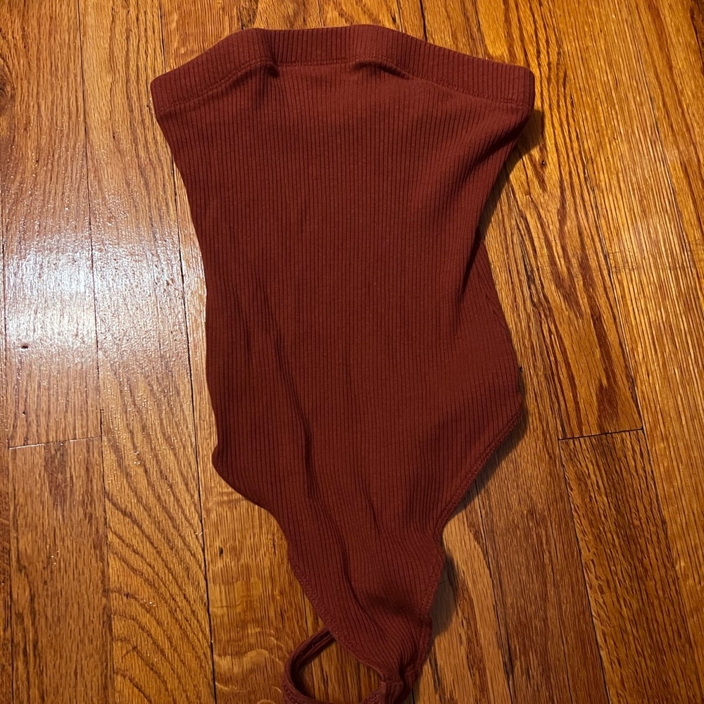 Burnt orange Urban Outfitters bodysuit size small